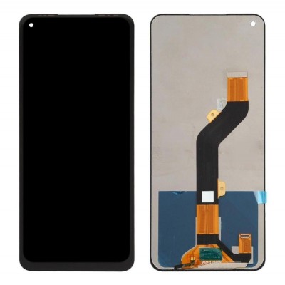 LCD with Touch Screen for Tecno Spark 6 Blue