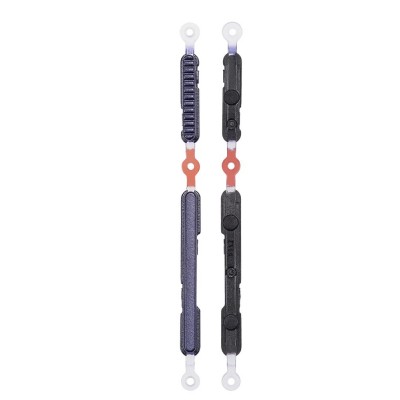 Volume Side Button Outer For Motorola Moto G8 Power Lite Black By - Maxbhi Com
