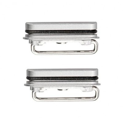 Volume Side Button Outer For Apple Iphone 6s 128gb Silver By - Maxbhi Com