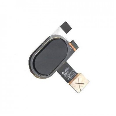 Home Button Complete For Moto E4 Black By - Maxbhi Com
