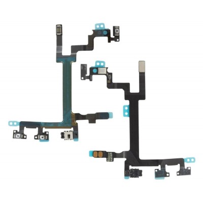 Volume Button Flex Cable For Apple Iphone 5 By - Maxbhi Com