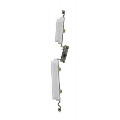 Volume Side Button Outer For Samsung Galaxy Tab 2 7 0 8gb Wifi And Lte I705 White By - Maxbhi Com