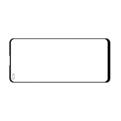 Replacement Front Glass For Tecno Camon 16 Pro Black By - Maxbhi Com