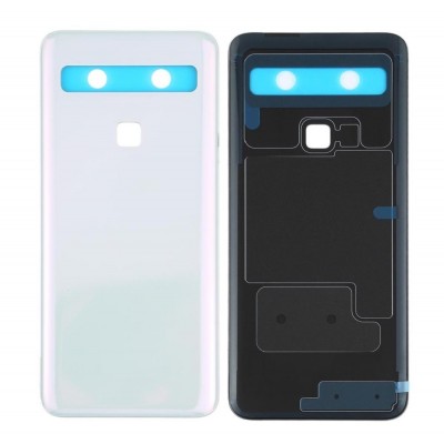 Back Panel Cover For Tcl 10l White - Maxbhi Com