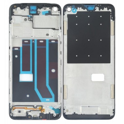 Lcd Frame Middle Chassis For Oppo A32 Blue By - Maxbhi Com