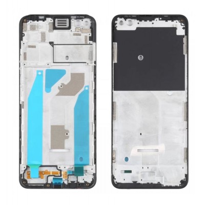 Lcd Frame Middle Chassis For Infinix Note 8 Black By - Maxbhi Com