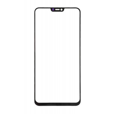 Replacement Front Glass For Vivo X21 Black By - Maxbhi Com