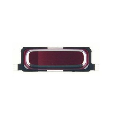 Home Button Outer For Samsung I9505 Galaxy S4 Red By - Maxbhi Com