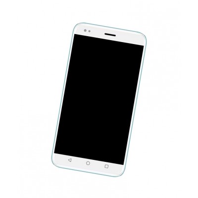 Lcd Frame Middle Chassis For Intex Lions 6 Blue By - Maxbhi Com