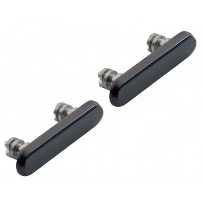 Volume Side Button Outer For Apple Iphone 11 Pro Black By - Maxbhi Com