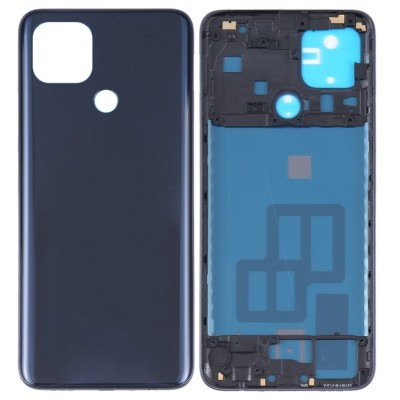 Back Panel Cover For Oppo A15s Black - Maxbhi Com