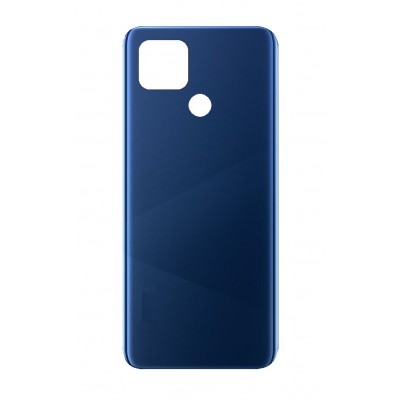 Back Panel Cover For Realme V3 Black - Maxbhi Com