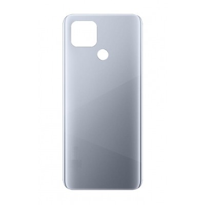Back Panel Cover For Realme V3 White - Maxbhi Com