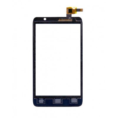 Touch Screen Digitizer For Lava Iris 3g 412 Black By - Maxbhi Com
