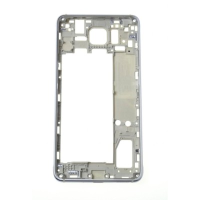 Lcd Frame Middle Chassis For Samsung Galaxy Alpha Black By - Maxbhi Com