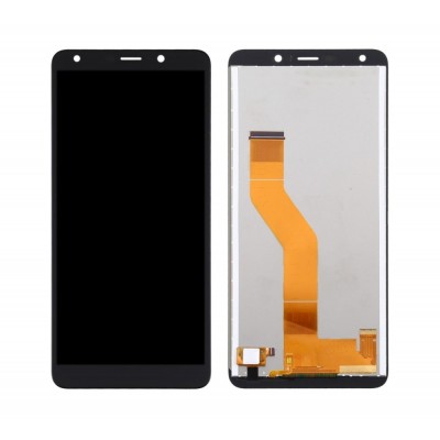 Lcd With Touch Screen For Wiko Y61 Grey By - Maxbhi Com