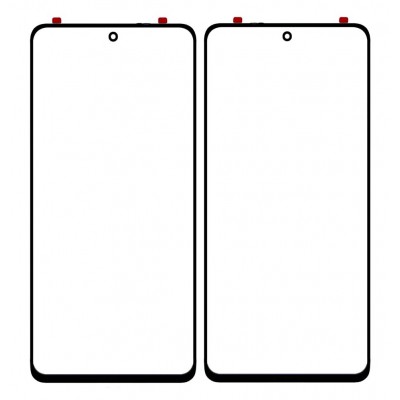 Replacement Front Glass For Xiaomi Mi 10i 5g White By - Maxbhi Com