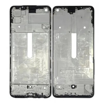 Lcd Frame Middle Chassis For Oppo Reno 5 4g White By - Maxbhi Com