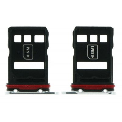 Sim Card Holder Tray For Huawei Mate 40 Pro Silver - Maxbhi Com