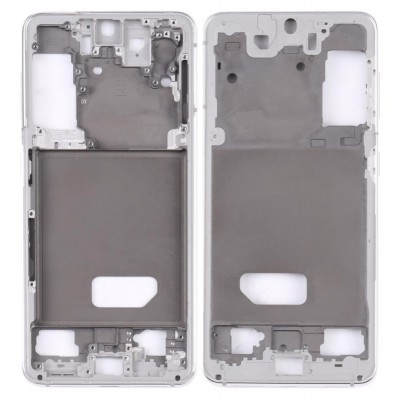 Lcd Frame Middle Chassis For Samsung Galaxy S21 5g White By - Maxbhi Com