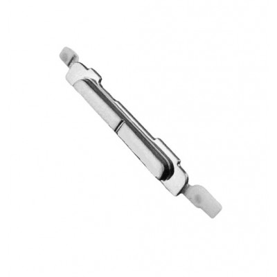 Volume Side Button Outer For Nokia Asha 300 Silver By - Maxbhi Com