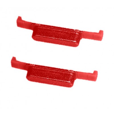 Volume Side Button Outer For Motorola Droid Mini Red By - Maxbhi Com