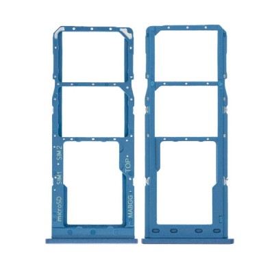 Sim Card Holder Tray For Samsung Galaxy A12 Blue - Maxbhi Com