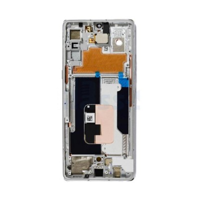 Lcd Frame Middle Chassis For Lg Velvet 5g Green By - Maxbhi Com