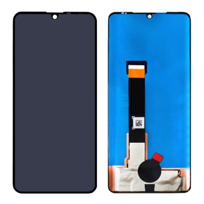 LCD with Touch Screen for LG Velvet 5G Black