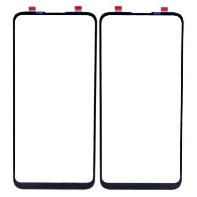 Replacement Front Glass For Nokia 5 4 Black By - Maxbhi Com