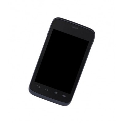 Lcd Frame Middle Chassis For Xolo X500 Black By - Maxbhi Com