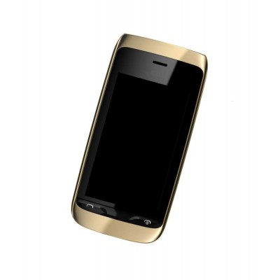 Lcd Frame Middle Chassis For Nokia Asha 3090 Black By - Maxbhi Com