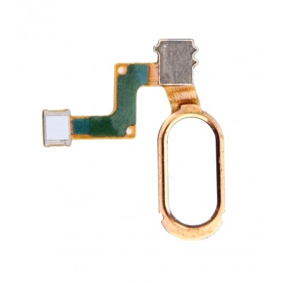 Home Button Complete For Vivo X7 White By - Maxbhi Com