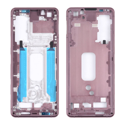 Lcd Frame Middle Chassis For Sony Xperia 5 Ii Pink By - Maxbhi Com
