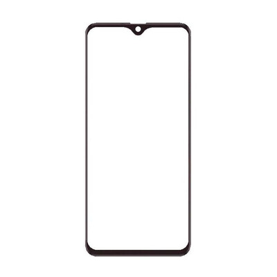 Replacement Front Glass For Ulefone Note 7t Black By - Maxbhi Com