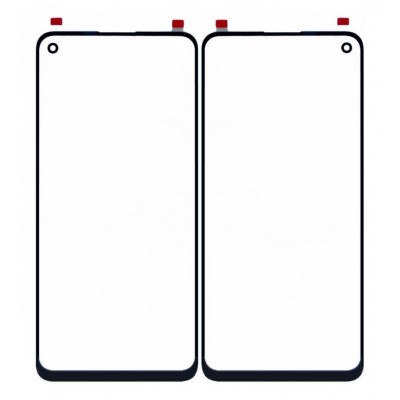 Replacement Front Glass For Huawei Nova 7 5g Black By - Maxbhi Com