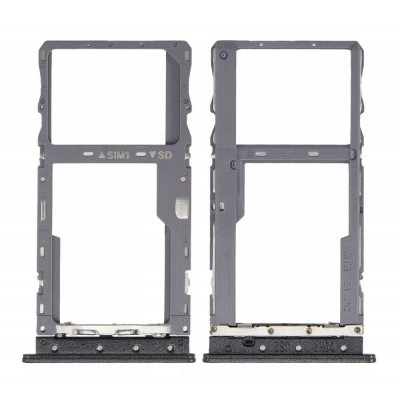 Sim Card Holder Tray For Tmobile Revvl 4 Plus Black - Maxbhi Com