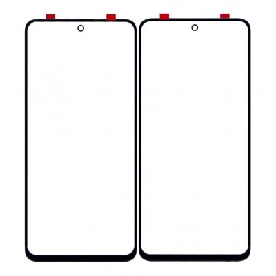 Replacement Front Glass For Xiaomi Redmi Note 10 Pro Max Black By - Maxbhi Com