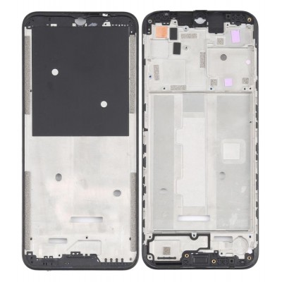 Lcd Frame Middle Chassis For Motorola Moto G30 Black By - Maxbhi Com