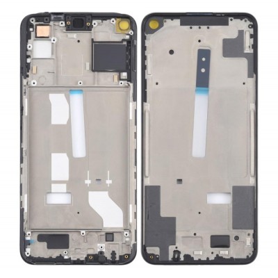 Lcd Frame Middle Chassis For Vivo Iqoo U1 Blue By - Maxbhi Com