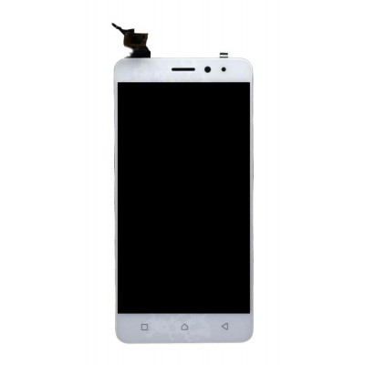 Lcd With Touch Screen For Lenovo K6 Power White By - Maxbhi Com