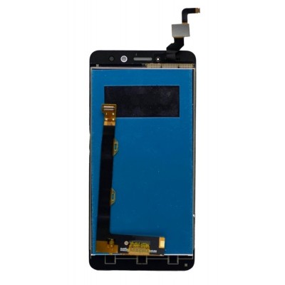Lcd With Touch Screen For Lenovo K6 Power White By - Maxbhi Com