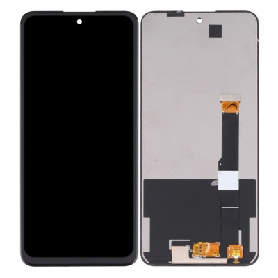 Lcd With Touch Screen For Tcl 20 5g Black By - Maxbhi Com