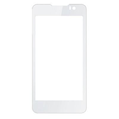 Replacement Front Glass For Micromax Canvas Blaze Hd White By - Maxbhi Com