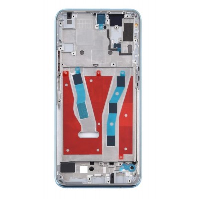 Lcd Frame Middle Chassis For Huawei P Smart Pro White By - Maxbhi Com