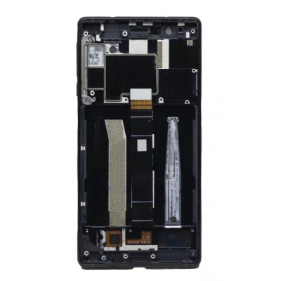 Lcd With Touch Screen For Nokia 3 Black By - Maxbhi Com