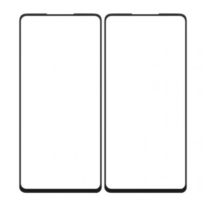 Replacement Front Glass For Samsung Galaxy A72 Violet By - Maxbhi Com