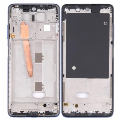 Lcd Frame Middle Chassis For Xiaomi Poco X3 Pro Blue By - Maxbhi Com
