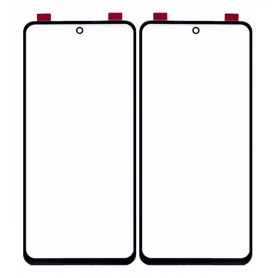 Replacement Front Glass For Xiaomi Poco X3 Pro Black By - Maxbhi Com