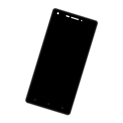 Lcd Frame Middle Chassis For Intex Aqua Lions 3 Lower Flex Black By - Maxbhi Com